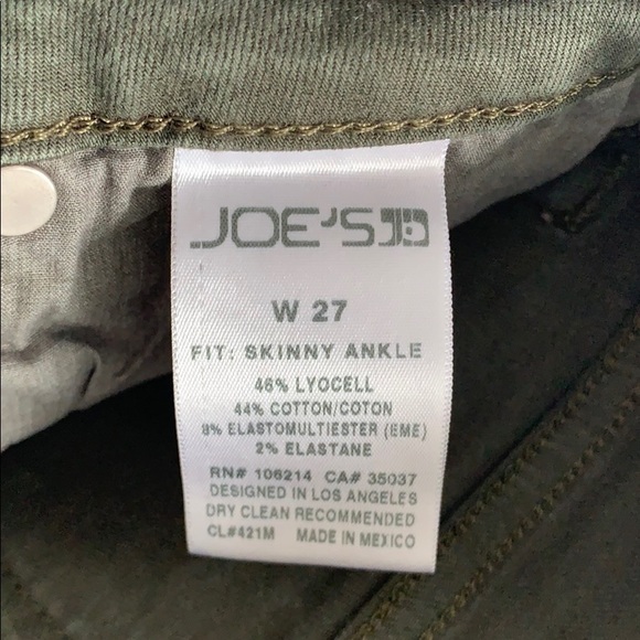 Green Joe’s Jeans - Picture 3 of 7